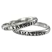 Sterling Silver In Transformation Spiritual Inspirational Ring for men or women (sz 4-15) sz 10