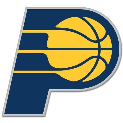 Indiana Pacers NBA Basketball sticker decal 4" x 4"