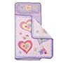 Girls Toddler Nap Mat w/ Blanket & Pillow - Hearts