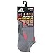 adidas Women's Climacool X No Show Socks (Pack of 2), Mid Grey/Base Green/Flash Red/Black, One Size