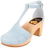 swedish hasbeens Womens Baskemolla Duck Toe T-Strap Sandal Sandal
