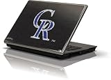 Skinit Colorado Rockies - Solid Distressed Vinyl Skin for Generic 12in Laptop (10.6in X 8.3in)