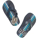 The Children's Place Boys Football Stripe Flip Flops Sizes 4 - 14