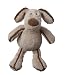 Multipet's Borderline Plush Super Soft Brown Dog, Dog Toy that Squeaks