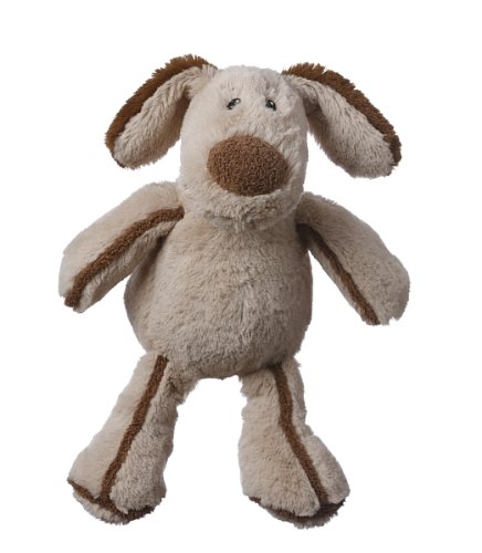 Multipet’s Borderline Plush Super Soft Brown Dog, Dog Toy that Squeaks
