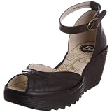 Fly London Women's Yoda Wedge Sandal Leather
