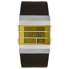 Diesel Herren-Armbanduhr XL Digital Leder DZ7071