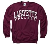 Lafayette Leopards Maroon Arch Crewneck Sweatshirt
