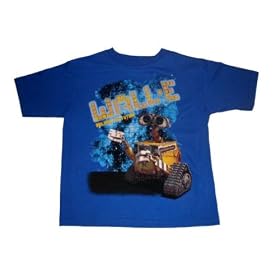 Wall-E Movie T-Shirt; Officially Licensed Disneys Pixar Walle Boys Childs Size 7 Shirt for Kids; Great Gift Idea
