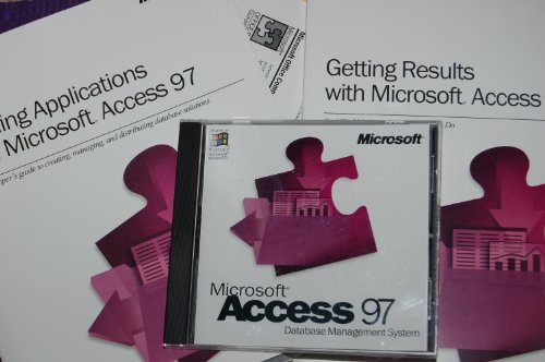 Microsoft Access 97 Database Management System w/Manuals