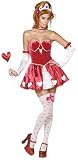 Fancy Dress Costume - Fever Range - Rebel Toons - Queen of Hearts - 12 / 14