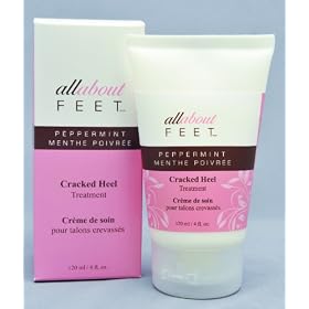 Upper Canada Soap & Candle All About Feet Peppermint Cracked Heel Treatment, 4-Ounce Tubes