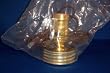 Canning Jar Lamp Adapter - Brass