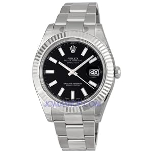 Rolex Datejust II Mens Watch 116334BKSO