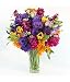 Flowers - kaleidoscope with Free Vase