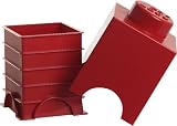 Lego Storage Brick 1 Red