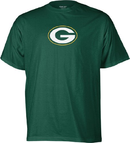 NFL Men's Green Bay Packers Logo Premier Tee Shirt (Dark Grey Heathered, Medium)