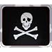 Jolly Roger Pirate Stadium BLANKET - Polar Fleece 50"x60"
