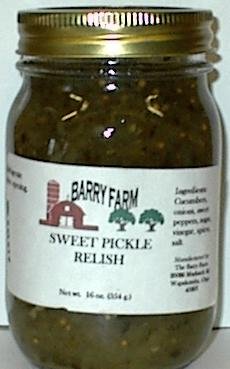 Sweet Pickle Relish by Hot Dogs