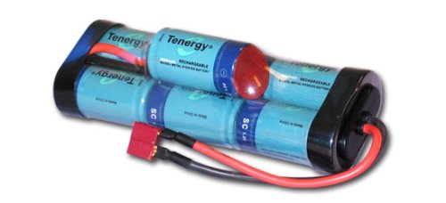 41CuZtt9z8L Tenergy 8.4V 3800mAh Hump NiMH High Power (38A Drain Rate) Battery Packs with Deans connectors for RC Cars