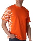 41Cuc yFEtL. SL160  Premium Hand Made Tie Dye T Shirts   Orange Fusion