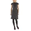 Merona&reg; Collection Petites Cross Stitch Shirt Dress - Black/Grey