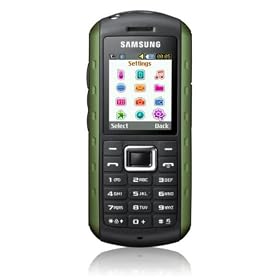 41CucJhMbwL. SL500 AA280  Unlocked Samsung Xplorer B2100 SGH B2100 Solid Extreme Anti Shock Waterproof Quad Band Phone Green  International version with Embedded Flashlight