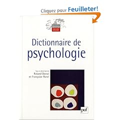 Dictionnaire de psychologie