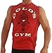 G191 Golds Gym Sleeveless Shirt TO logo