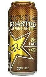 8 Pack - Rockstar Roasted Coffee + Energy - Latte - 15oz.