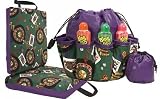 Jackpot Design Dauber bag & Cushion set-Purple