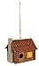 Red Carpet Studios Birdie In The Woods Birdhouse, 13-1/2-Inch Tall, Log Cabin