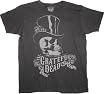 Grateful Dead Vintage Top Hat Black T-shirt Tee