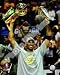 Kobe Bryant Los Angeles Lakers NBA 8x10 Photograph 2009 NBA Finals Championship and MVP Trophy
