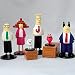 Dilbert Comic Strip 6-Piece Action Figures Set