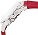 Kenneth Cole Women's KC2787 Red Silicone Quartz Watch with White Dial