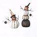 Simply Boo Black and White Jack O Lanterns with Spiders Figures Set of 2