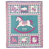 Rocking Horse 3 Ply Cotton Afghan Rocking Horse 3 Ply Cotton Afghan