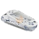 Full Repair Parts Replacement Shell Kit for Sony PSP Slim 2000, White