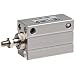 SMC CUJ Series Stainless steel Miniature Air Cylinder with Male Threaded Rod, Compact, Double Acting, Free Mounting, Switch Ready, Cushioned