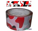 Phat Tape Red Camo 2x55 Yard Roll of Athletic Tape
