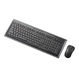 ELECOM ワイヤレスフルキーボード&マウス TK-FDP002BK