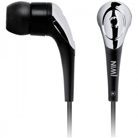 jWIN JHE22 Binaural Earphone - Black