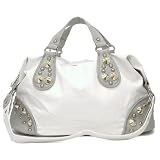 41Cuw%2BFsxtL._SL160_ - Two-tone Studded Candice Satchel Handbag - hobo-clutch-purse
