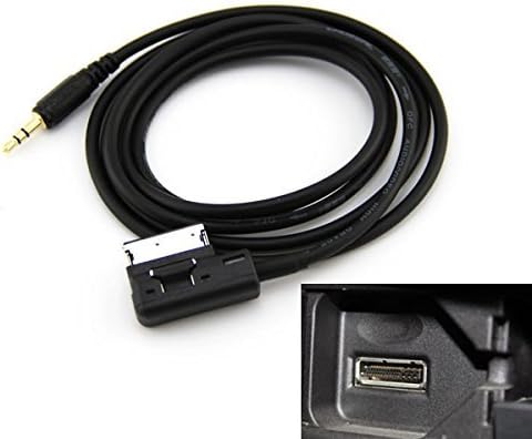 GKG Mercedes Benz Ipod Mp3 AUX Media Interface Adapter Cable for Iphone 5 Benz-3.5mm