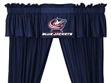Best Quality Locker Room Valance - Columbus Blue Jackets NHL /Color Midnight Size 88 X 14