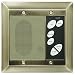 On-Q inQuire Patio Intercom Unit Antique Brass