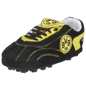 Sloffie Fan-Hausschuh, BVB Dortmund, gelb/schwarz