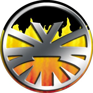  Ghost Rider Icon Button Pin B-3522
