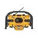 Factory-Reconditioned DEWALT DC011R Combination Worksite Radio and 7.2-Volt to 18-Volt Pod Style Battery Charger
